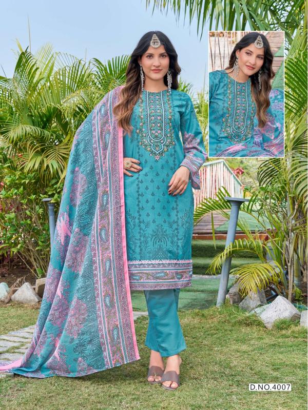 Keval Jazmine Vol-4 – Pakistani Kurti Pant With Dupatta - Wholesale Catalog