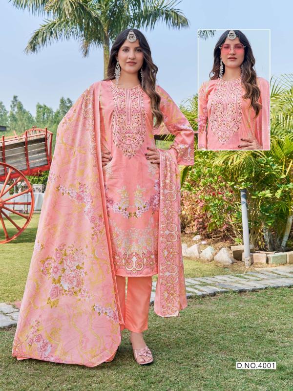 Keval Jazmine Vol-4 – Pakistani Kurti Pant With Dupatta - Wholesale Catalog