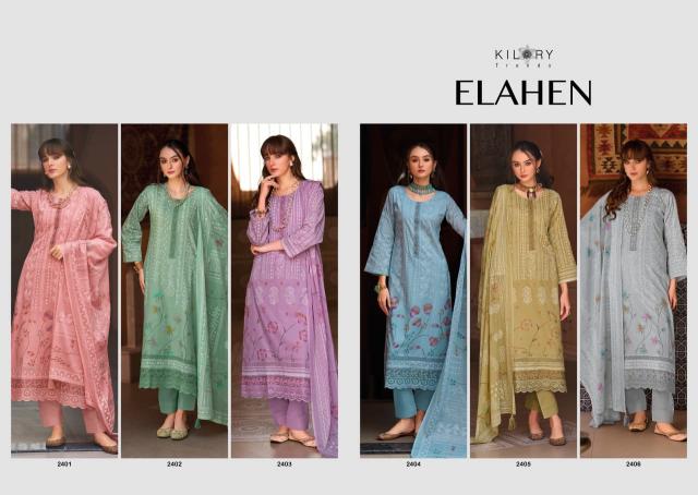 Kilory Elahen catalog wholesale dealers of salwar kameez in surat