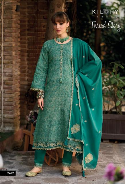 Kilory Thread Story catalog tulsi salwar kameez wholesalers