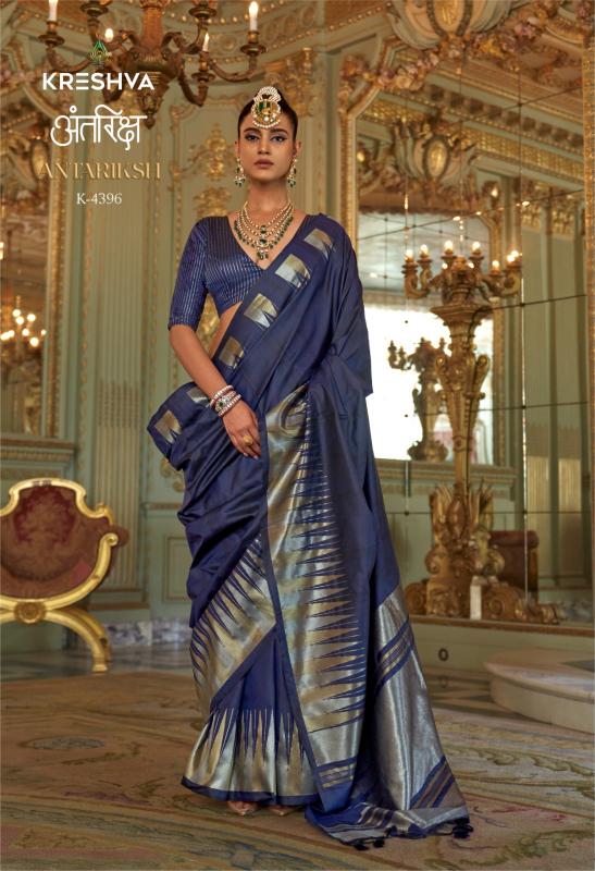 Kreshva Antariksh catalog wholesale silk sarees