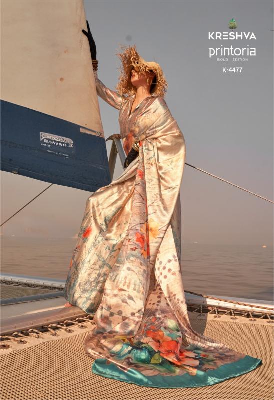 Kreshva Printoria catalog wholesale market for sarees