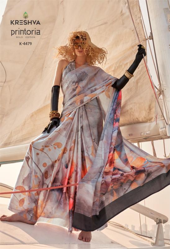 Kreshva Printoria catalog wholesale market for sarees