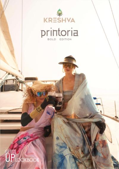Kreshva Printoria catalog wholesale market for sarees
