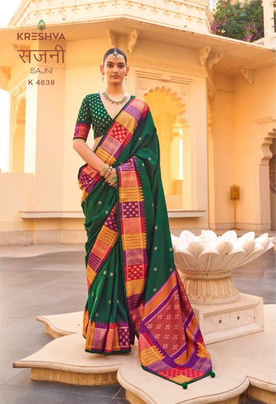 Kreshva Sajni catalog saree wholesale market in hyderabad
