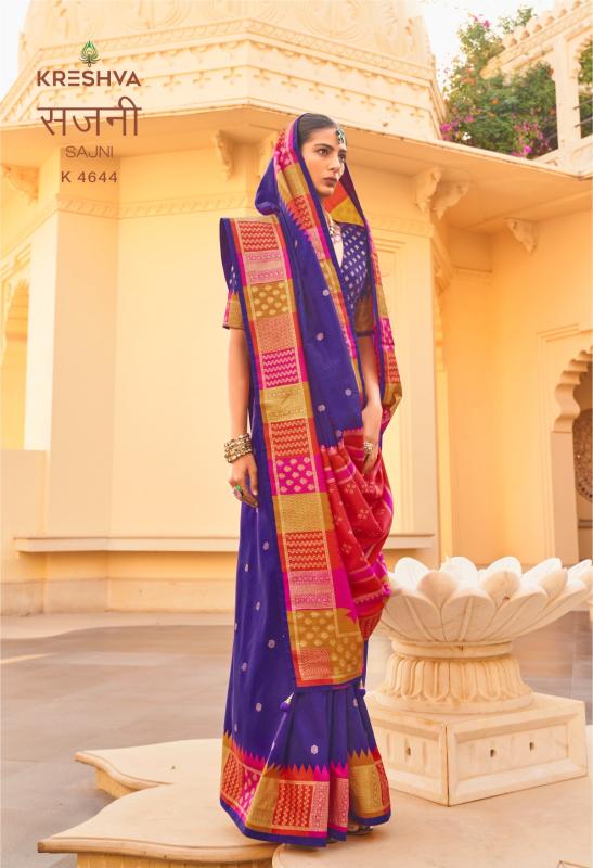 Kreshva Sajni catalog saree wholesale market in hyderabad