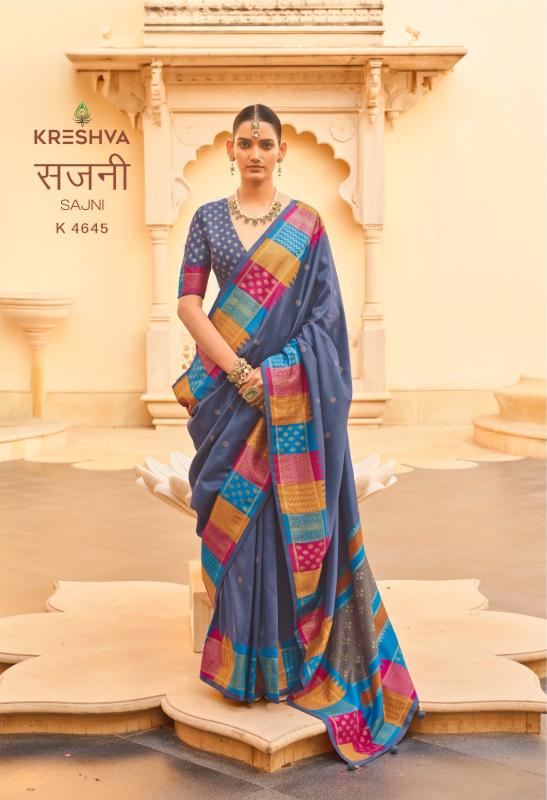 Kreshva Sajni catalog saree wholesale market in hyderabad