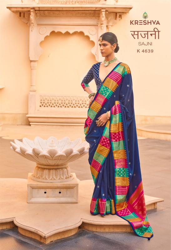 Kreshva Sajni catalog saree wholesale market in hyderabad