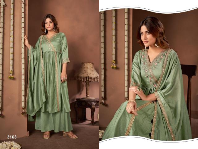 Ladies Flavour Almond Catalog become kurti wholesaler