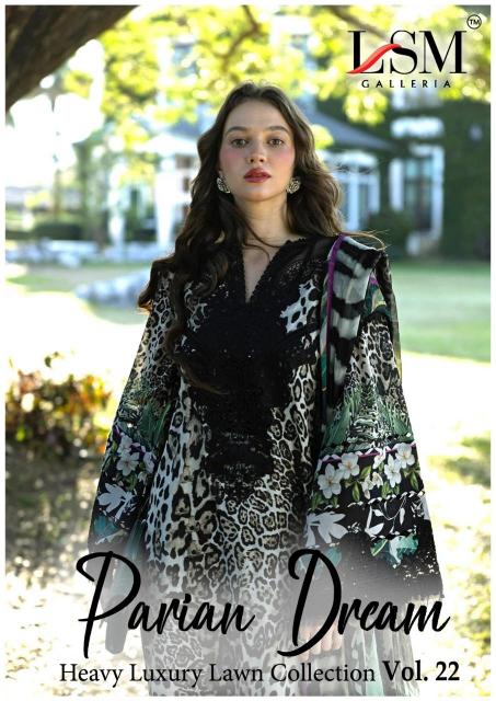 Lsm Parian Dream Vol-22 – Karachi Readymade Kurti Pant With Dupatta - Wholesale Catalog