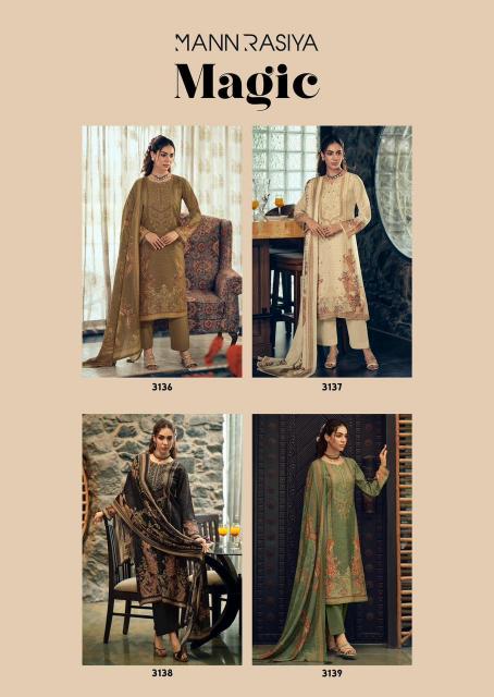 Mannrasiya Magic catalog buy wholesale salwar kameez online