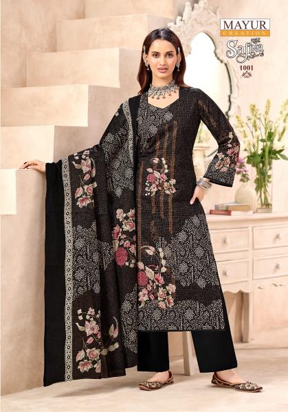 Mayur Creation Sana Safina Vol- 1 – karachi Readymade Kurti Pant With Dupatta