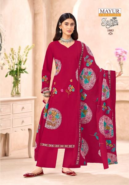 Mayur Creation Sana Safina Vol- 1 – karachi Readymade Kurti Pant With Dupatta