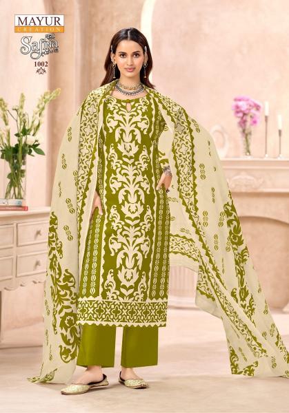 Mayur Creation Sana Safina Vol- 1 – karachi Readymade Kurti Pant With Dupatta