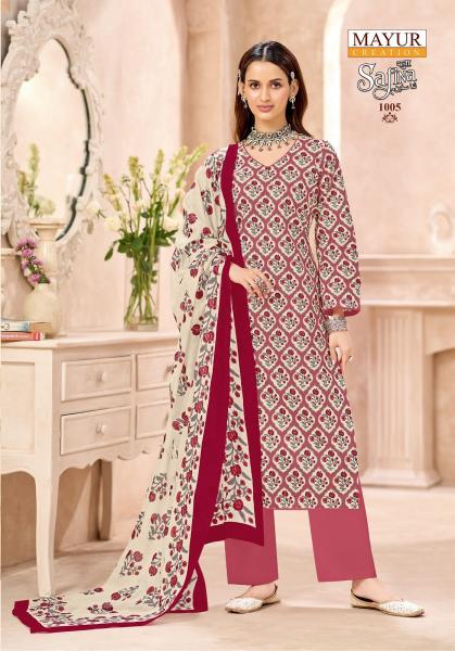 Mayur Creation Sana Safina Vol- 1 – karachi Readymade Kurti Pant With Dupatta