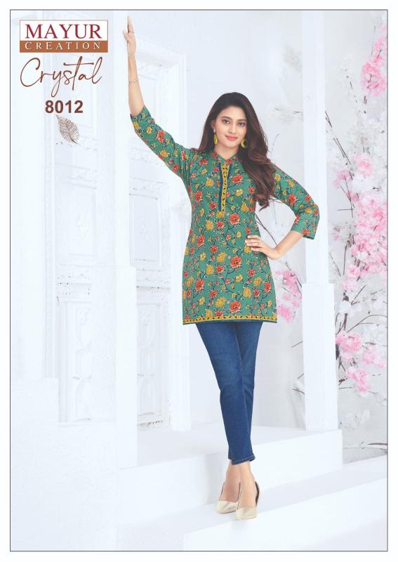 Mayur Crystal Vol-8 – Short Tops - Wholesale Catalog