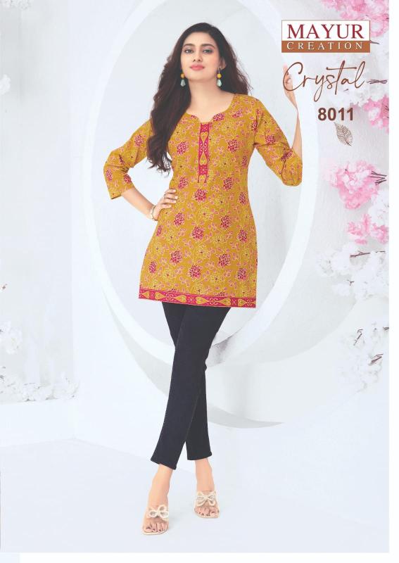 Mayur Crystal Vol-8 – Short Tops - Wholesale Catalog