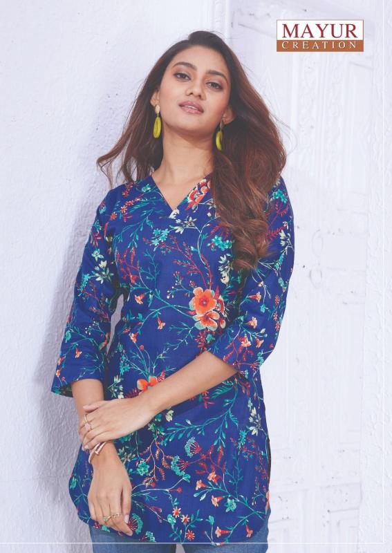Mayur Crystal Vol-8 – Short Tops - Wholesale Catalog