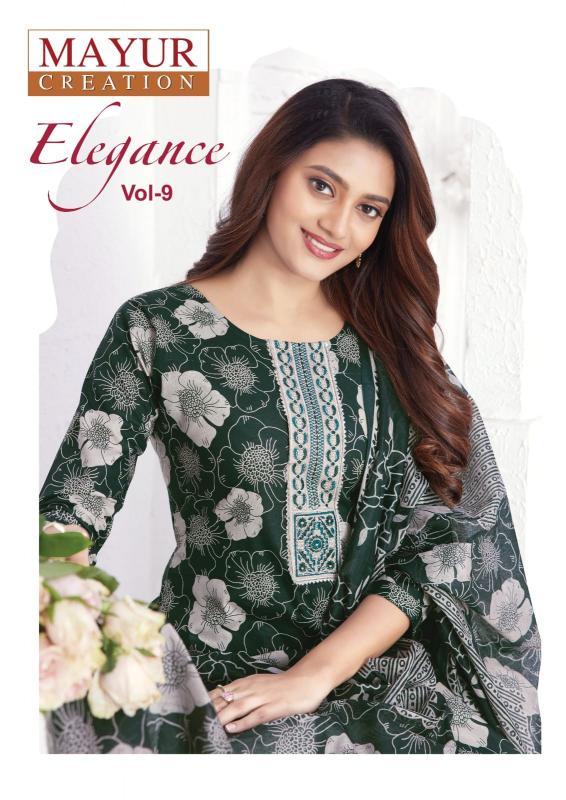 Mayur Eligance Vol-9 – Dress Material - Wholesale Catalog