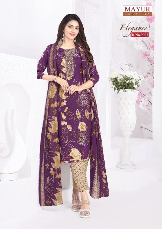 Mayur Eligance Vol-9 – Dress Material - Wholesale Catalog