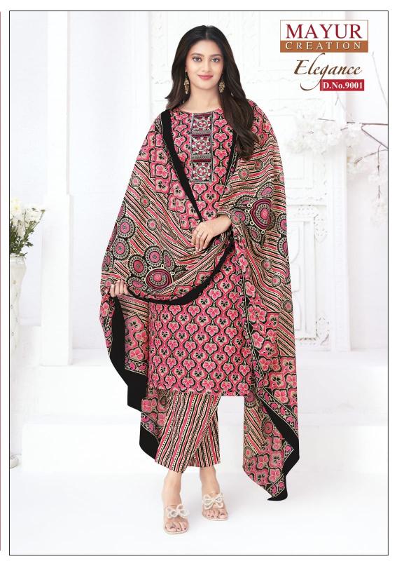 Mayur Eligance Vol-9 – Dress Material - Wholesale Catalog