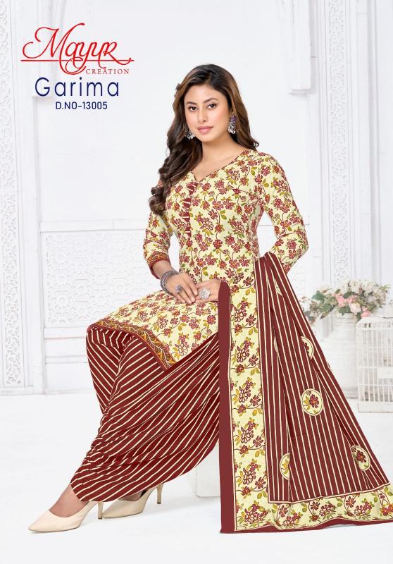 Mayur Garima Vol-13 – Dress Material - Wholesale Catalog
