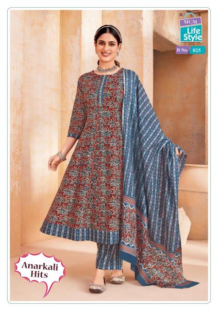 MCM Anarkali Hits Vol-1 – Anarkali Style Kurti Pant With Dupatta - Wholesale Catalog