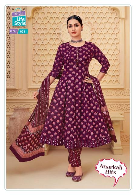 MCM Anarkali Hits Vol-1 – Anarkali Style Kurti Pant With Dupatta - Wholesale Catalog