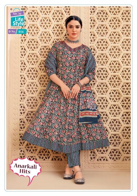 MCM Anarkali Hits Vol-1 – Anarkali Style Kurti Pant With Dupatta - Wholesale Catalog