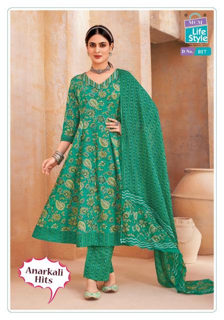 MCM Anarkali Hits Vol-1 – Anarkali Style Kurti Pant With Dupatta - Wholesale Catalog
