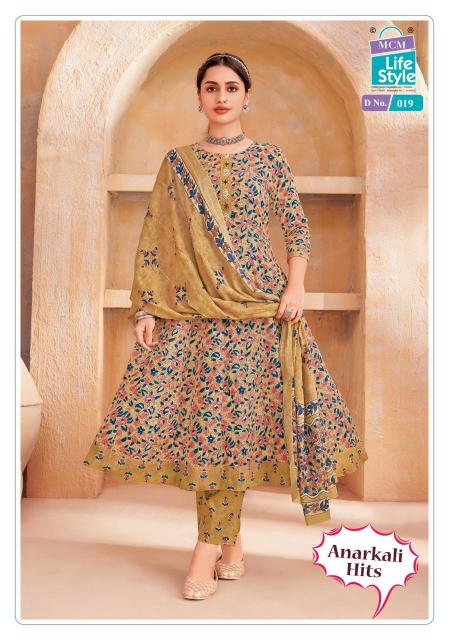 MCM Anarkali Hits Vol-1 – Anarkali Style Kurti Pant With Dupatta - Wholesale Catalog