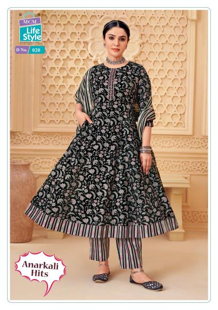MCM Anarkali Hits Vol-1 – Anarkali Style Kurti Pant With Dupatta - Wholesale Catalog