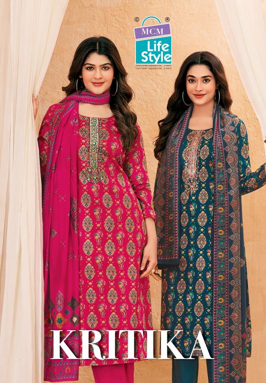 Mcm Kartika Jam Satin Work Vol-1 – Dress Material - Wholesale Catalog