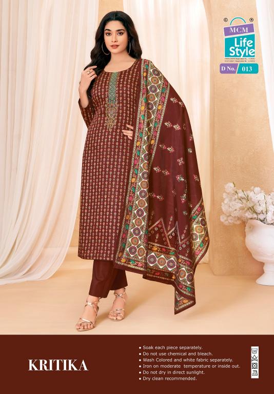 Mcm Kartika Jam Satin Work Vol-1 – Dress Material - Wholesale Catalog