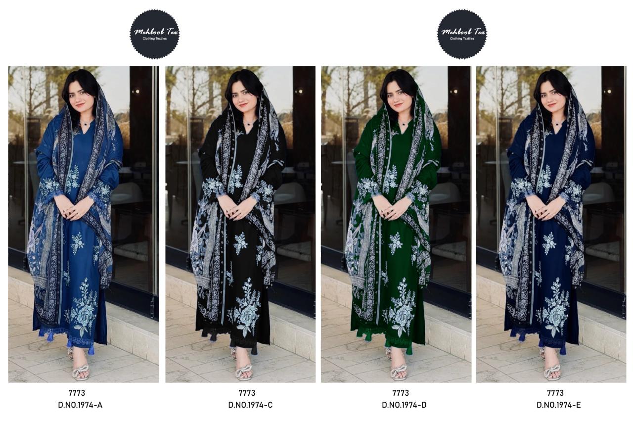 Mehbbob Tex 1974 catalog wholesale pakistani suit