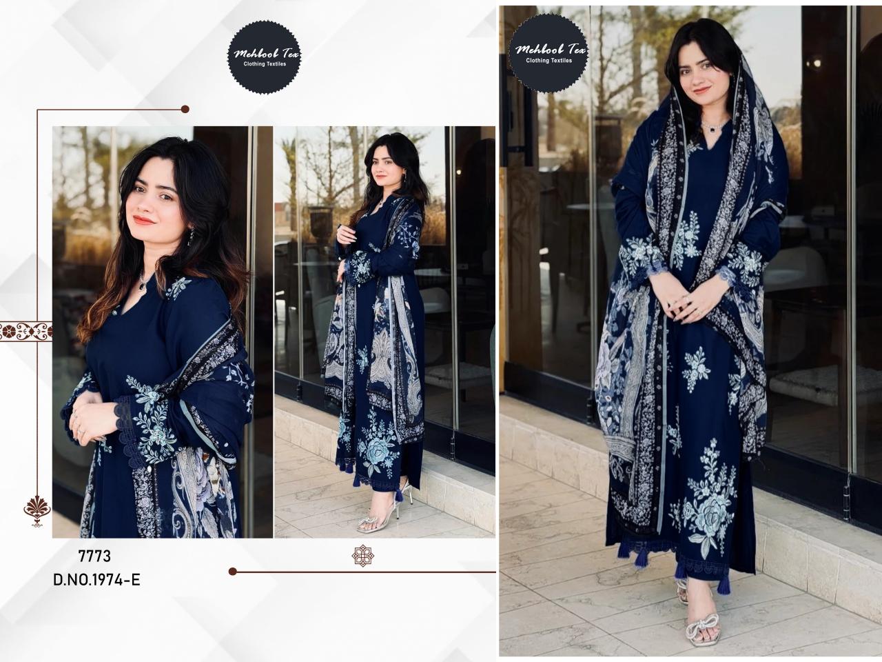 Mehbbob Tex 1974 catalog wholesale pakistani suit
