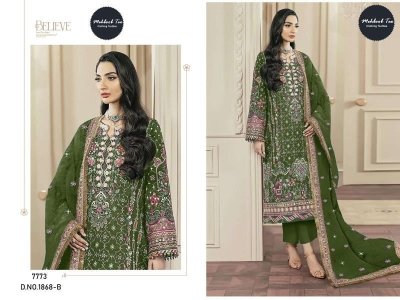 Mehboob Tex 1868 B To D Catalog pakistani suits wholesaler in india