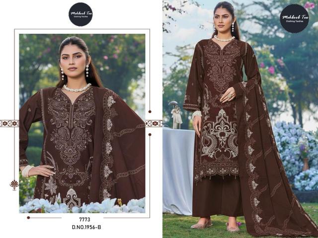 Mehboob Tex 1956 B And D catalog pakistani wholesale suits delhi