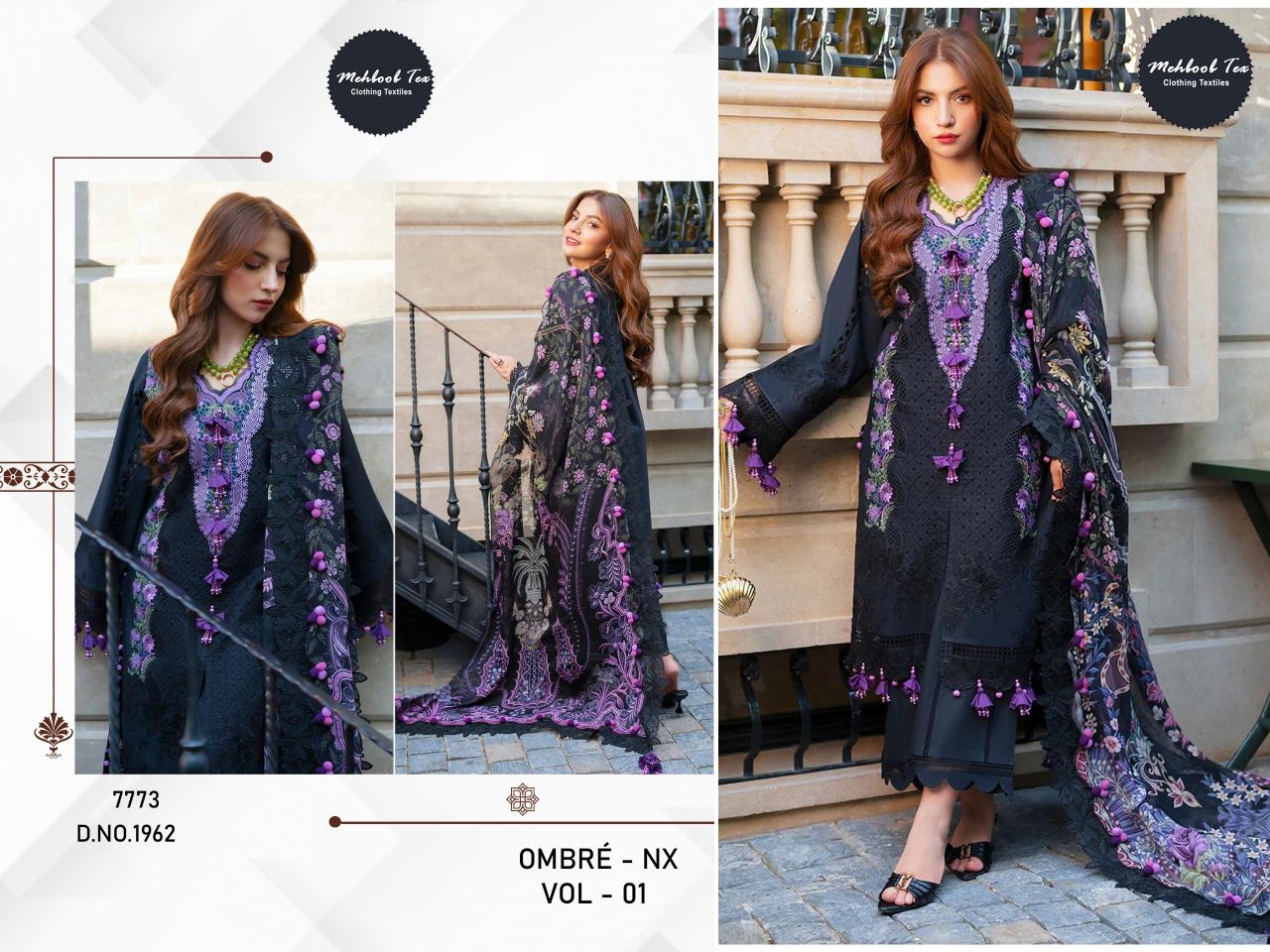 Mehboob Tex Ombre Nx Vol 1 catalog wholesale clothing salwar kameez