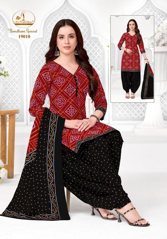 Miss World Bandhani Special Vol-19 – Readymade Patiyala Dress - Wholesale Catalog