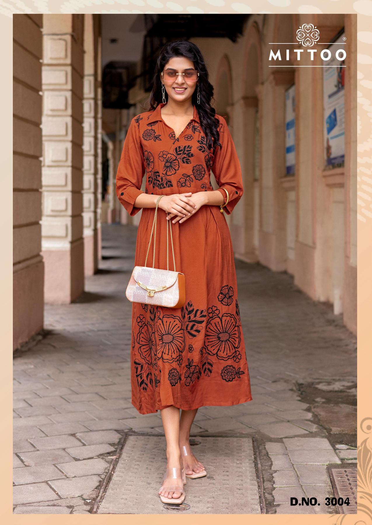 Mittoo Angoori catalog western dress in delhi