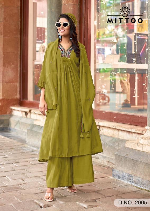 Mittoo Street Wear catalog kurtis with plazzo wholesale online