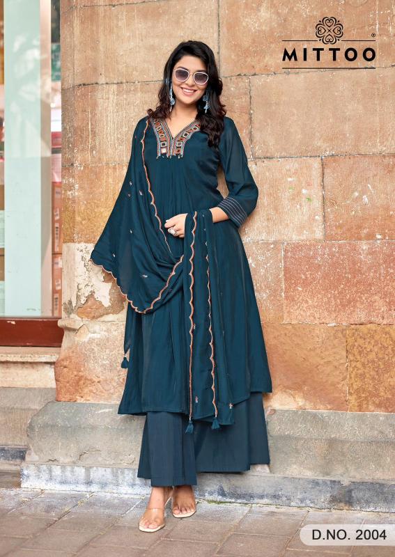 Mittoo Street Wear catalog kurtis with plazzo wholesale online