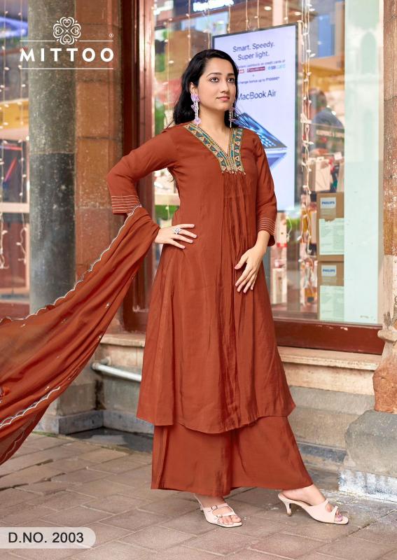 Mittoo Street Wear catalog kurtis with plazzo wholesale online