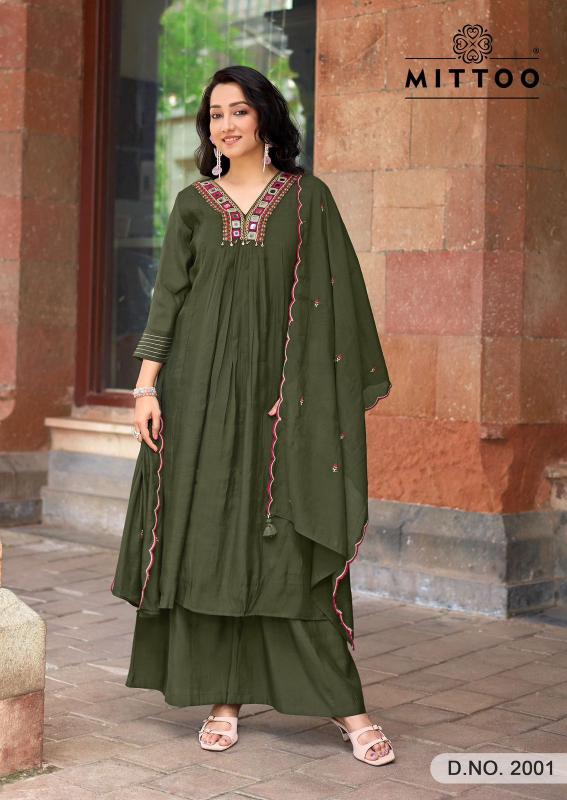 Mittoo Street Wear catalog kurtis with plazzo wholesale online