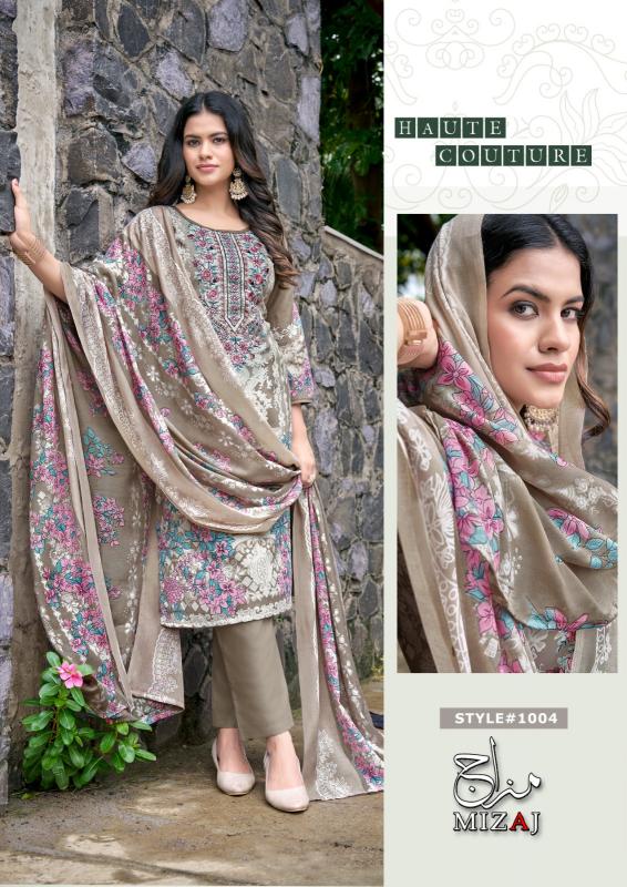 mizaj M Print Vol-1 – Pakistani Kurti Pant With Dupatta - Wholesale Catalog