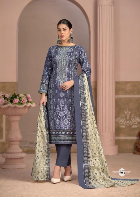 Mizaj Muzlin Vol-2 – Pakistani Readymade Kurti Pant With Dupatta - Wholesale Catalog