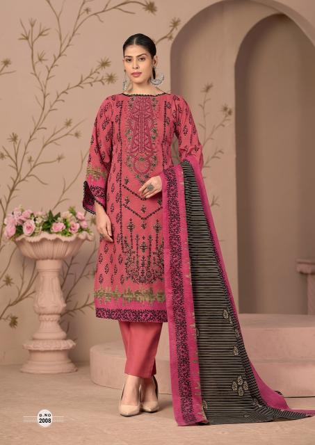 Mizaj Muzlin Vol-2 – Pakistani Readymade Kurti Pant With Dupatta - Wholesale Catalog