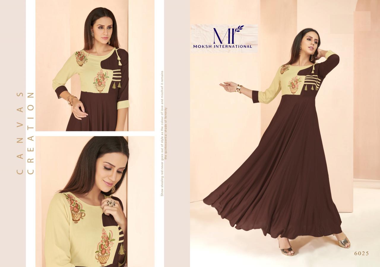 Moksh International Gulnaz vol 3 catalog kurti wholesale online