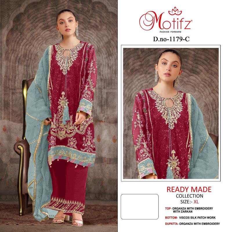 Motifz 1179 catalog wholesale pakistani suits india